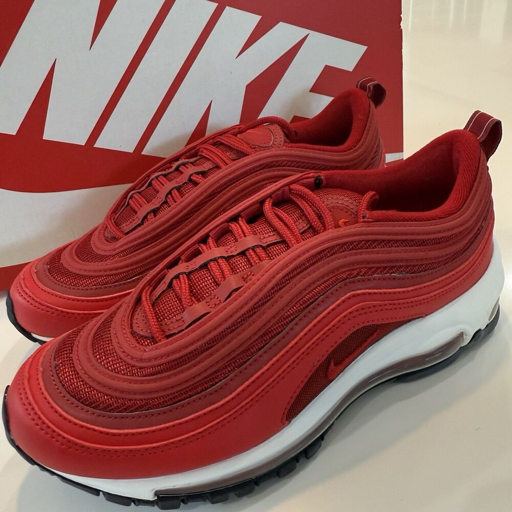 Nike Air Max 97 University Red Shoes CQ9896-600 Womens Size 6.5 Brand new W box